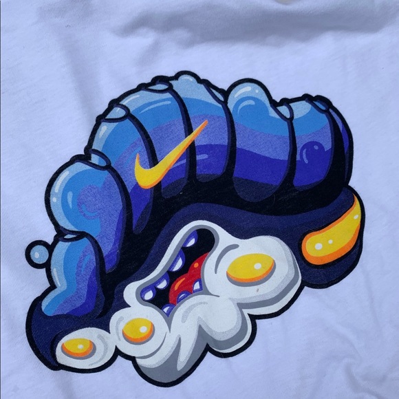 air max plus hyper blue shirt